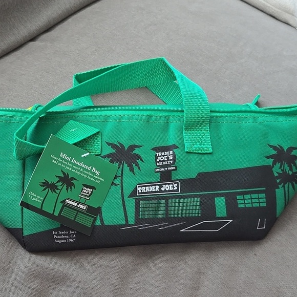 Trader Joe's  Mini Insulated Tote SOLD OUT IN STORE - Picture 3 of 3